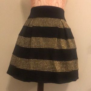 Black & Gold Skirt